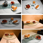 Tempered Glass Lazy Susan Turntable For Dining Table - Image 6