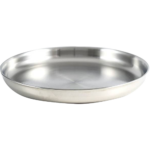 SKB Food Grade Stainless Steel Plate 26 cm - Silver - P-26 - Image 4