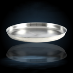 SKB Food Grade Stainless Steel Plate 26 cm - Silver - P-26 - Image 2