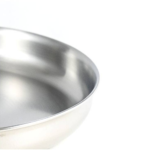 SKB Food Grade Stainless Steel Plate 26 cm - Silver - P-26 - Image 3