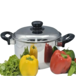 SKB Sauce Pan With SS Lid and Bakelite Handle 22 cm capacity of 4.5L - SPS-22 - Image 2