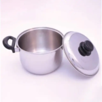 SKB Sauce Pan With SS Lid and Bakelite Handle 22 cm capacity of 4.5L - SPS-22 - Image 3