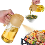 2 in 1 Oil Sprayer and Oil Dispenser Bottle 500ml - Image 3