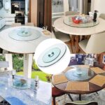 Tempered Glass Lazy Susan Turntable - Image 4