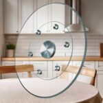 Tempered Glass Lazy Susan Turntable