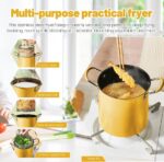 2L Multi-Function Deep Fryer Pot with Basket – Induction & Gas Compatible Frying Pot - Image 5