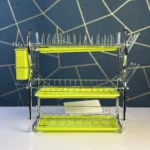 3 Layer Dish Rack –Smart & Spacious Kitchen Organizer - Image 4
