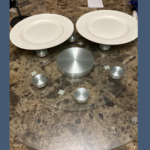 Tempered Glass Lazy Susan Turntable For Dining Table - Image 7