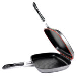 Granite Coated Non-stick Double Side Grill Pan - Image 2