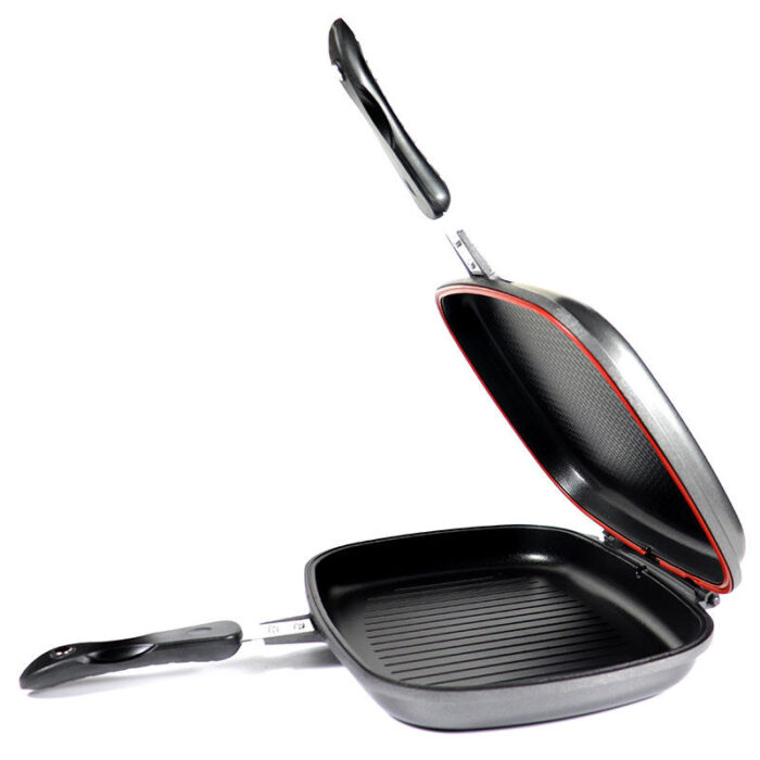 Granite Coated Non-stick Double Side Grill Pan - Image 2