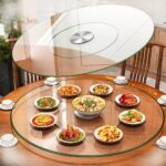 Tempered Glass Lazy Susan Turntable - Image 3