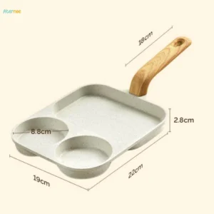 Multi-Section Non-Stick Frying Pan