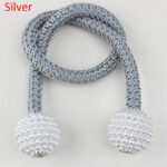 Luxury Magnetic Curtain Tieback Hook (1 Set = 2 PCS) | Premium Pearl Curtain Holder - Image 7