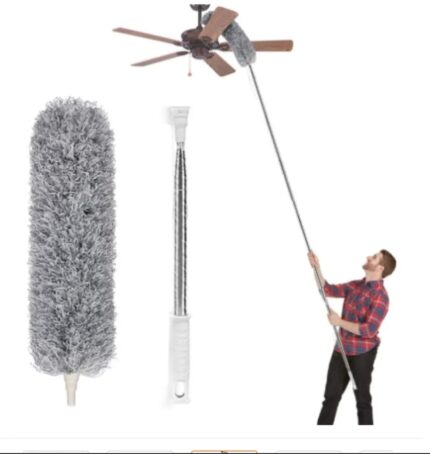 Extendable Microfiber Duster | Telescopic Dust Cleaning Brush