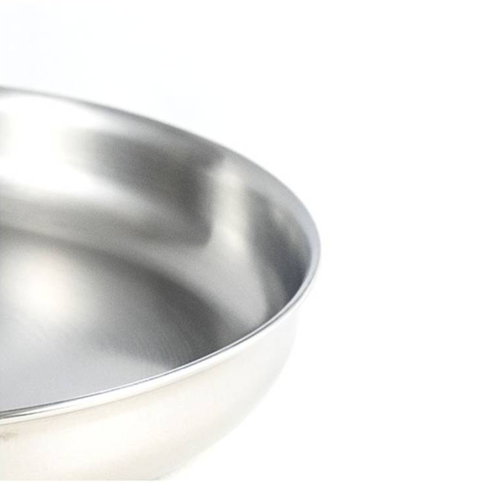 SKB Food Grade Stainless Steel Plate 26 cm - Silver - P-26 - Image 3
