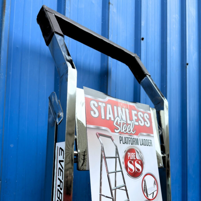 Stainless Steel Platform Ladder SS (5–10 Steps) – Everbest Ladder - Image 5