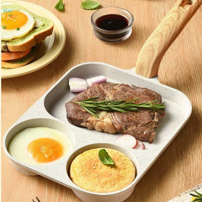 Multi-Section Non-Stick Frying Pan